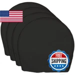 Rv Trailer Wheel Tire Covers Set Of 4 Truck,suv,motorhome,car,camper Fits 30-32. Fixed Price $47.22.