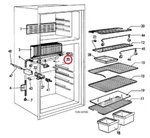 Dometic 2932976018 Shelf Support **hard To Find**. Fixed Price $19.99.