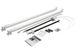 Lippert 434718 Solera 1000 Universal Rv Awning Arms & Hardware Kit 68"X81" White. Fixed Price $748.28.