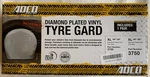 Adco 3750 Diamond Plated Vinyl Tyre Gard Tire Cover Single Axle Size Pair. Fixed Price $39.99.
