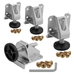 Fulton Heavy Duty Adjustable Leveling Feet Ideal For Desks, Tables, Shelving. Fixed Price $12.30.