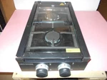 *greystone Cooktop Burner Black With Glass Cover CF-RVHOB125 Free Ship *2A*. Fixed Price $134.99.