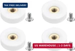 Patikil Shower Door Rollers 22.5MM/0.8", 4 Pack Glass Runner Sliding. Fixed Price $13.58.