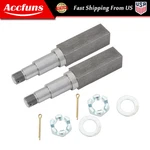 For 3,500 Lb 2 Sets 9.5" 1.5" Square Trailer Axle Spindles Used On Dexter. Fixed Price $55.28.
