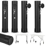 Maquita Folding Table Extenders, Highly Durable Steel 1.5 Inches, Black. Fixed Price $35.36.