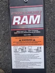Ram Hd 12K Dropleg Jack Spring-loaded Front Pin Sidewind 12.5" Lift 4" Square. Fixed Price $150.00.
