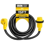 Iron Forge 30A Rv Power Cord 15FT TT30P To Nema L530R 10/3 Stw Heavyduty Ul. Fixed Price $74.57.