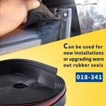 Racewill 1/2"X2.75"X35' Rv Slide Out Seal Base Trailer Weather Stripping Travel. Fixed Price $55.99.