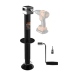 Heavy Duty 5000 Lb A-frame Trailer Tongue Jack, 20-24V Cordless Drill Compatible. Fixed Price $89.99.