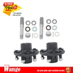 New 2 Sets On 4.5" Trailer Hub Kit And Round BT16 SPINDLE(7 Pieces/set). Fixed Price $63.26.