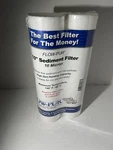 Watts Flow-pur F560021, Water Sediment Filter 10" Cartridge, Micron, Set Of. Fixed Price $15.99.