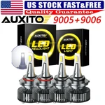 Auxito Y13 9006 9005 Headlight Combo Led Bulbs 6500K 32000LM Beam Hi/lo Canbus. Fixed Price $79.79.