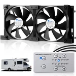 12V Rv Fridge Ventilation Cooling Fan 5.5" (140MM), Custom Mounts For America.... Fixed Price $61.84.