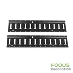Coat Black Track Tie Down Kit 2' (2 Pack) For Garages Vans Trailers Steel. Fixed Price $24.78.