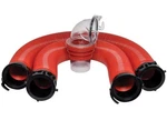 Valterra D04-0115 10' Rv Sewer Hose Replacement Section W/ Ends. Fixed Price $69.02.