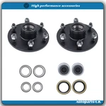 2 Pack 6 On 5.5" Trailer Hub Kit Fits For 3,500 Lbs. #84 Spindle (4 Pieces/set). Fixed Price $54.09.