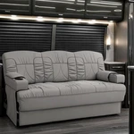 Qualitex Leon Sl Rv Sofa Bed, 68" Wide, Ash. Fixed Price $1749.00.