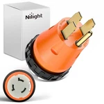 Nilight Power Adapter Twist Locking Connector 12 Types For Rvs Generator. Fixed Price $11.99.