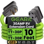 Gearit TT30 Rv Power Extension Cord Amp 125V Cable TT-30P/TT-30R Heavy Duty. Fixed Price $205.95.
