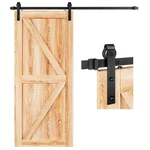 Easelife 6.6FT Smooth Sliding Barn Door Hardware Kit For 36-40IN Single. Fixed Price $54.28.