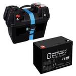 Mighty Max 12V 100AH Sla Battery With Smart Box For Camper Boat Trailer. Fixed Price $234.99.
