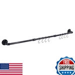 Houseaid 48" Industrial Pipe Towel Bar Farmhouse Iron Hand Holder Vintage. Fixed Price $67.80.