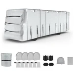 Rv Cover Class Motorhome Fits Windproof Waterproof Oxford Cloth 33'-37'. Fixed Price $190.09.