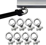 Awning Rail Stoppers 8 Pcs 6MM For Rv Caravan 304 Stainless Steel Piping. Fixed Price $25.98.