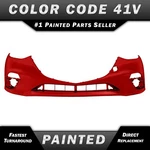 New Painted *41V Soul Red* Front Bumper Cover For 2014 2015 2016 Mazda 3 14-16. Fixed Price $440.99.