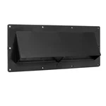 Recpro Rv Range Vent Cover With Locking Damper Black Exterior. Fixed Price $25.95.