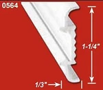 Ap Products 021-56403-8 Trim Molding; Insert Type; 1-1/4 Inch Heigh. Fixed Price $265.66.