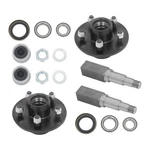 Labwork On 4.5' Trailer Hub Kit W/ Bearing 8.25' Square #84 Spindle. Fixed Price $114.43.