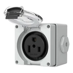 50AMP Power Outlet Box,nema 6-50R RECEPTACLE,250VOLT Heavy-duty Outdoor Dustproo. Fixed Price $43.18.