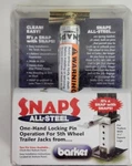 Barker Snaps All Steel One Handed Locking Pin 5TH Wheel Trailer Jacks 26810 7/16. Fixed Price $36.39.