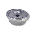 6" Azusa Tri-star Wheel, One Half Only, With 1" Steel Insert, Id, 1/4" Keyway. Fixed Price $34.31.