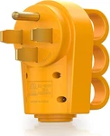 50AMP 125/250V Heavy Duty Rv Replacement Male Plug 14-50P Ergonomic Handle Grip. Fixed Price $21.53.