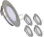 Acegoo Rv Recessed Ceiling Light 2-3/4 Full Aluminum 12V Dimmable Led Puck. Fixed Price $43.01.