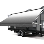 Rv Awning Fabric Replacement 18.5OZ Heavy Duty 17 Black Fade Ybam Xenjum. Fixed Price $154.99.