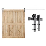 Smartstandard 11FT Barn Door Hardware Kit Track Sliding - Smoothly. Fixed Price $143.43.