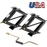 Packs Rv Scissor Jack Stabilizer 6500LB Heavy Duty 24" Trailer Leveling Us. Fixed Price $86.99.