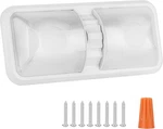 Rv Interior Natural White 12V Ceiling Double Dome Light Fixture 1100 Lumen. Fixed Price $6.99.