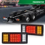 Pair 40 Led Tail Turn Signal Brake Reverse Lights 10-30V Truck Trailer Rv Camper. Fixed Price $30.45.