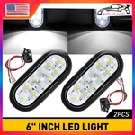 2X 6" Sealed Reverse Tail Signal Running Lights For Trailer Truck Tractors. Fixed Price $20.89.