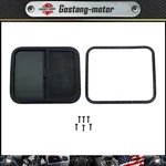 New 24" Width X 20" Height Trailer Horizontal Slider Rv Window W/ Screen Black. Fixed Price $73.60.