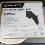 Minn Kota 1810363 Raptor Jack Plate Adapter Bracket - Port. Fixed Price $250.00.