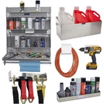 Aluminum Trailer And Garage Organizer Kit, Supplies, Equipment More. Fixed Price $329.99.