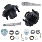 Labwork Trailer Axle Spindle W/ 5-4.5" Bolt Circle Hub PAIR(2) For 2,000 Lbs. Fixed Price $54.95.