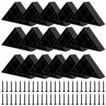 Homaisson 16PCS Couch Legs Replacement Plastic Triangle Corner Sofa Blac.... Fixed Price $49.59.