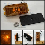 Led Stud Mount Side Marker/clearance Light Amber Boat Trailer J-5735-SA. Fixed Price $8.49.