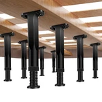 Adjustable Height Bed Frame Support Legs 7.8-14.6INCH Pcs, Black. Fixed Price $36.65.